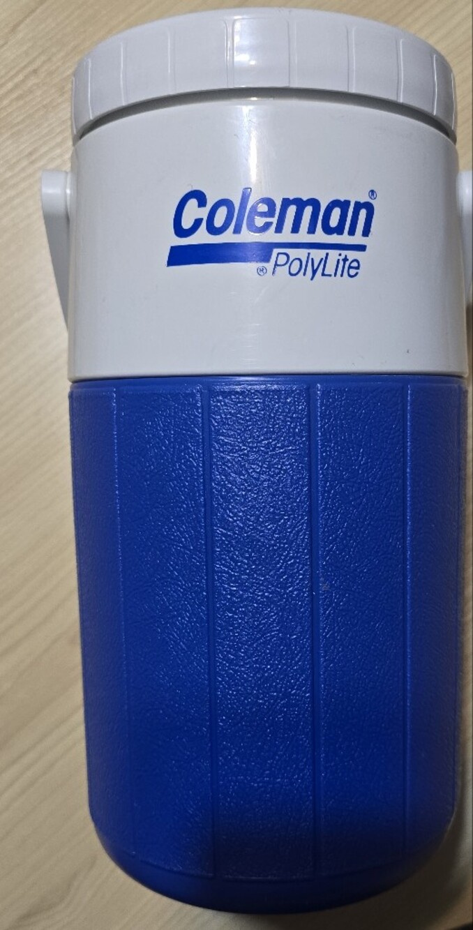 Coleman Blue and White PolyLite Insulated Beverage Jug